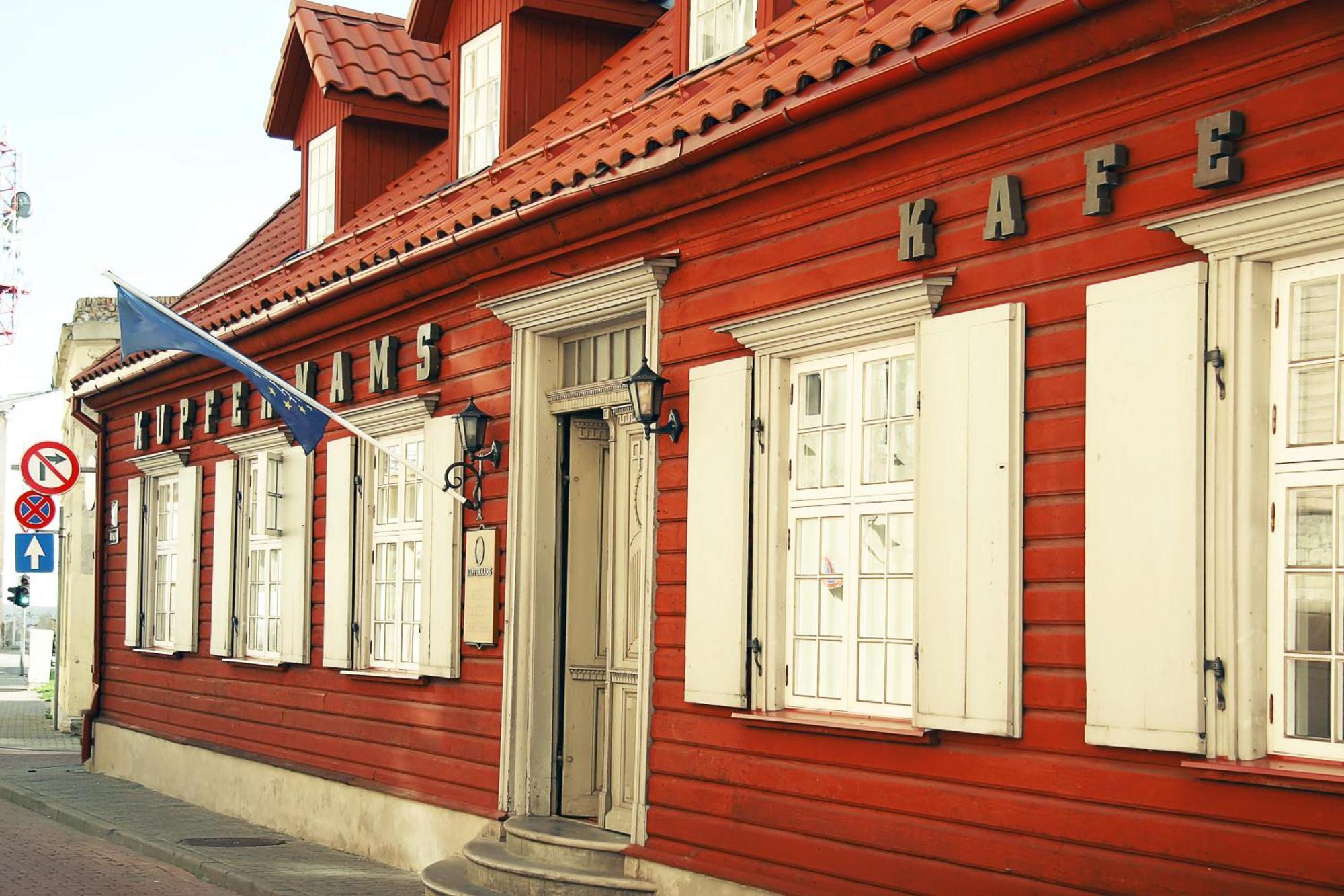 Kupfernams Hotel Ventspils Exterior foto